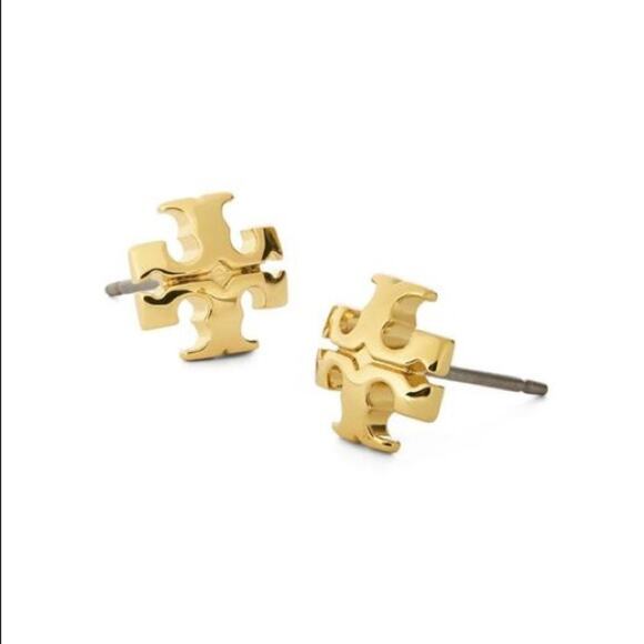 NWOT Tory Burch Gold Kira Curved Earring’s - Picture 4 of 6